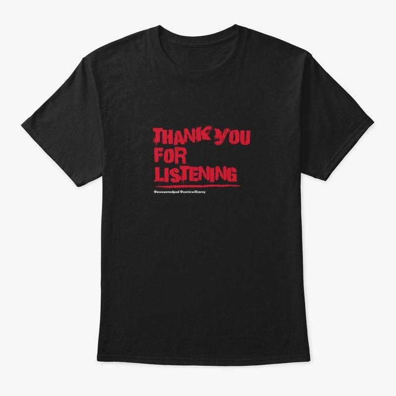 Thank you for Listening Red Text