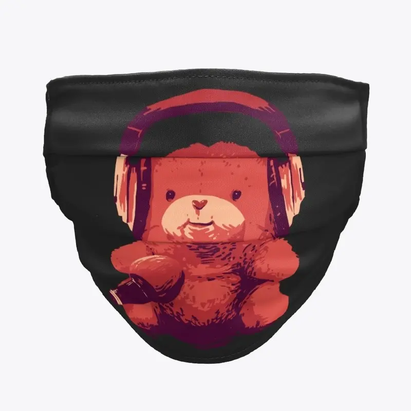 Awesome Disaster Teddy Bear Logo